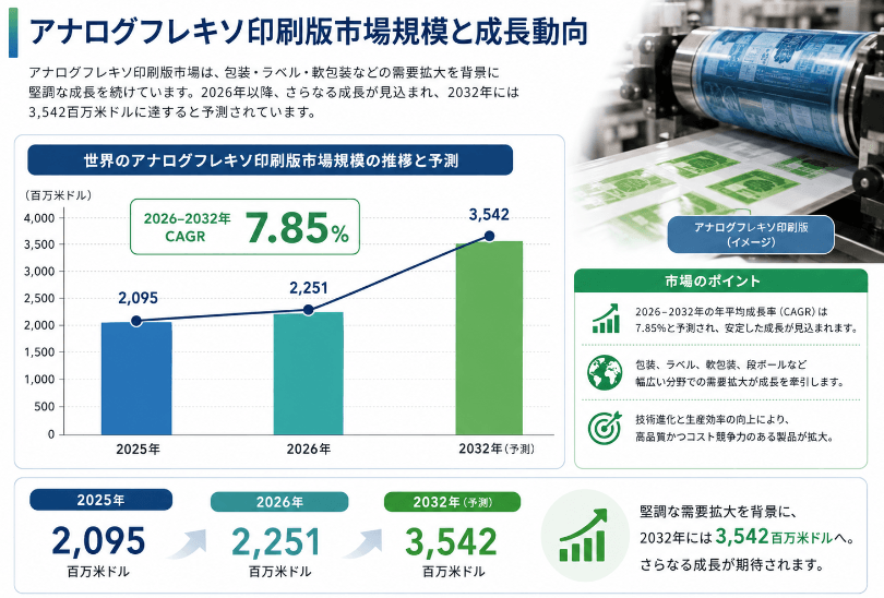 アナログフレキソ印刷版マーケットリサーチ：調査方法・市場動向・業界規模