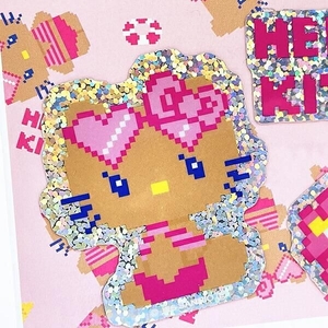 日焼けキティクリップ