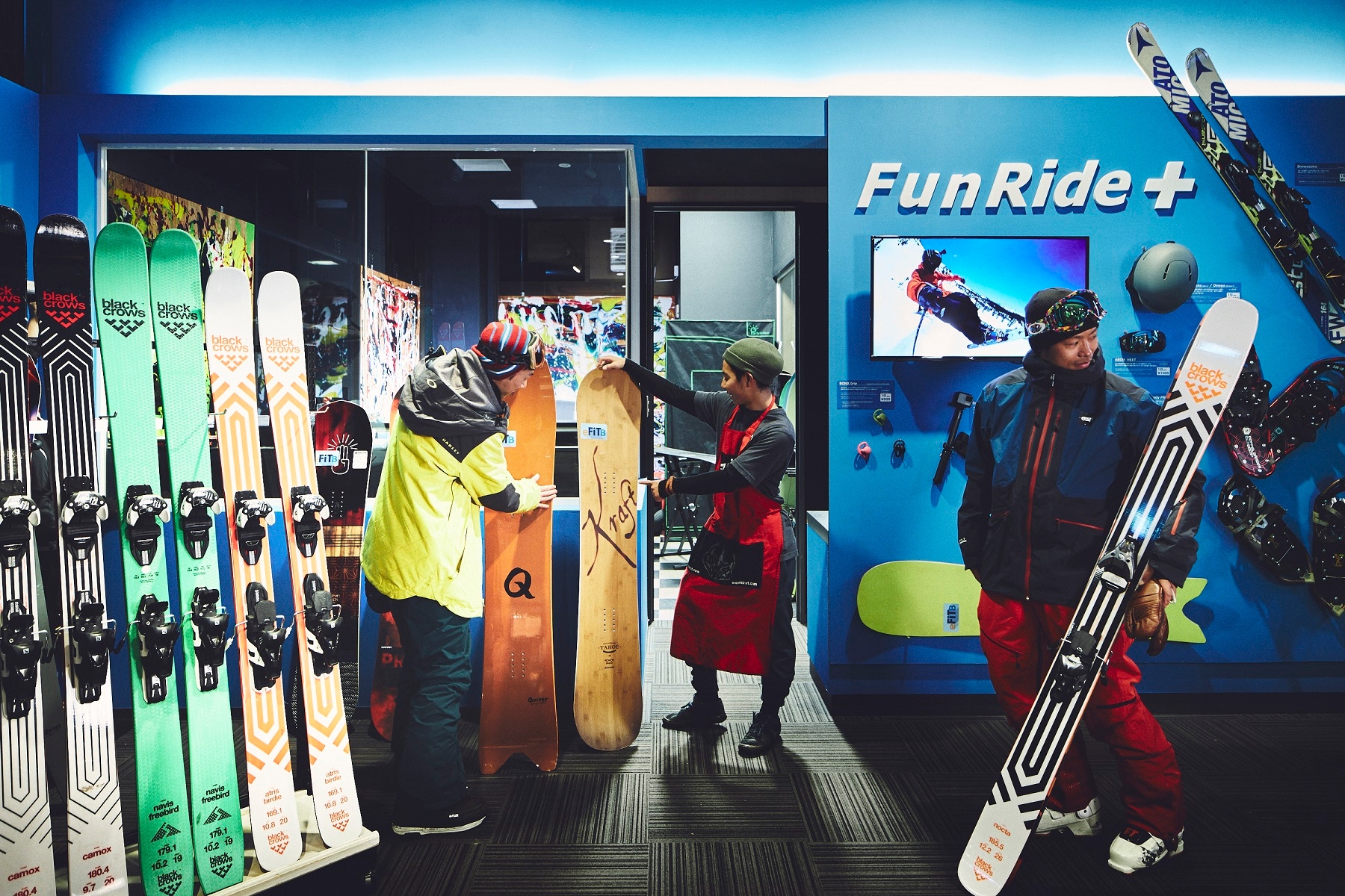 アルツ磐梯 いつもの滑りに楽しいをプラスするサービス「Fun Ride+(プラス)」今シーズンも実施します。 期間:2020年12月19日~2021年3月28日