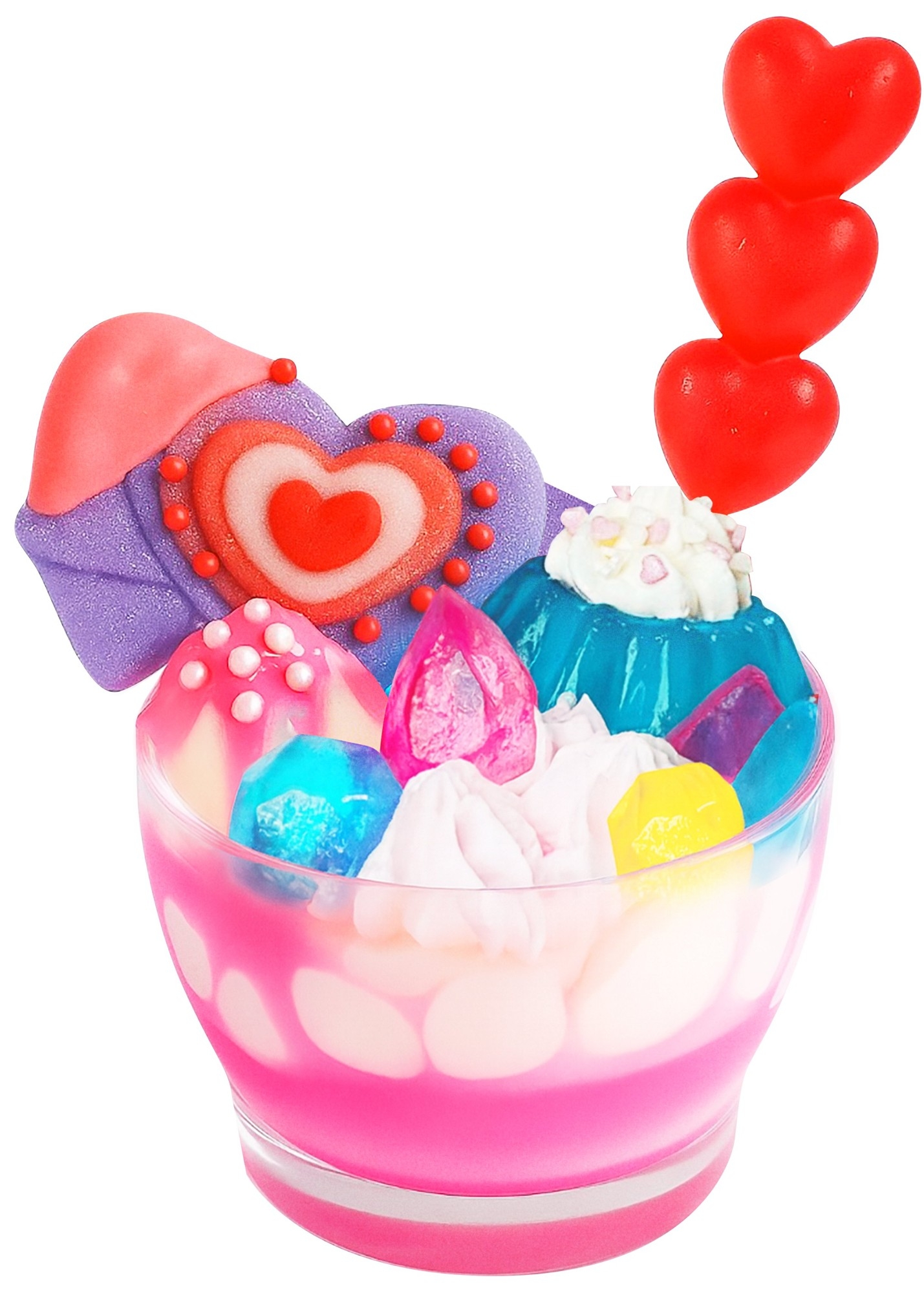 キラキラ宝石パフェ 1,300円(税込)