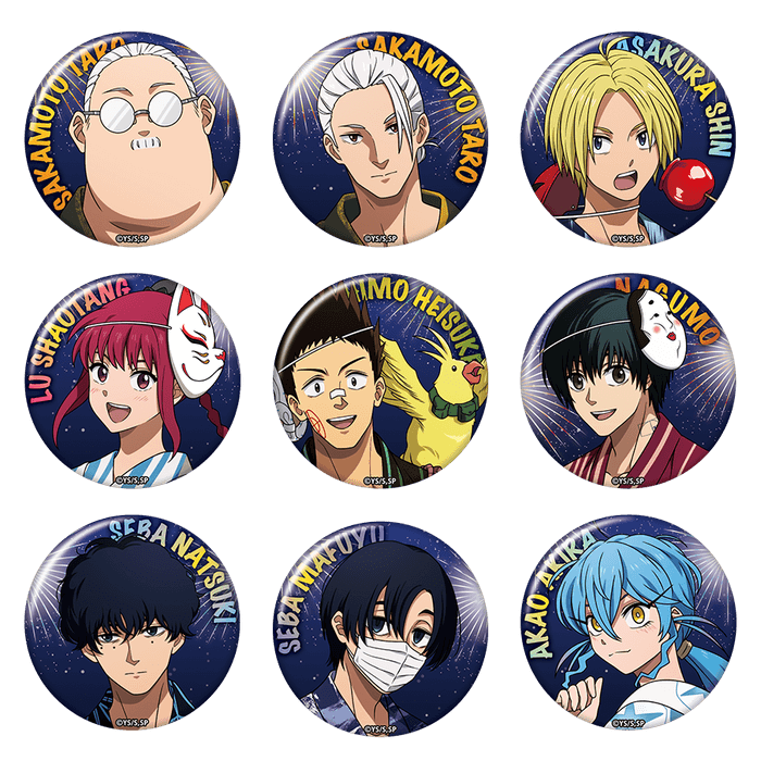 ブラインド缶バッジ 浴衣ver.(全9種)