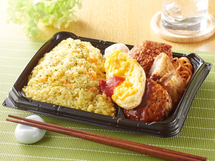 ずっしり!トルコライス風弁当画像(画像はイメージです。)