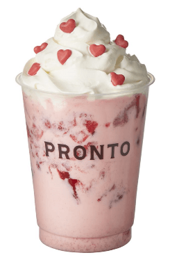 【SHUTA SUEYOSHI×PRONTO】ピンク ミルキーストロベリー 740円(税込814円)