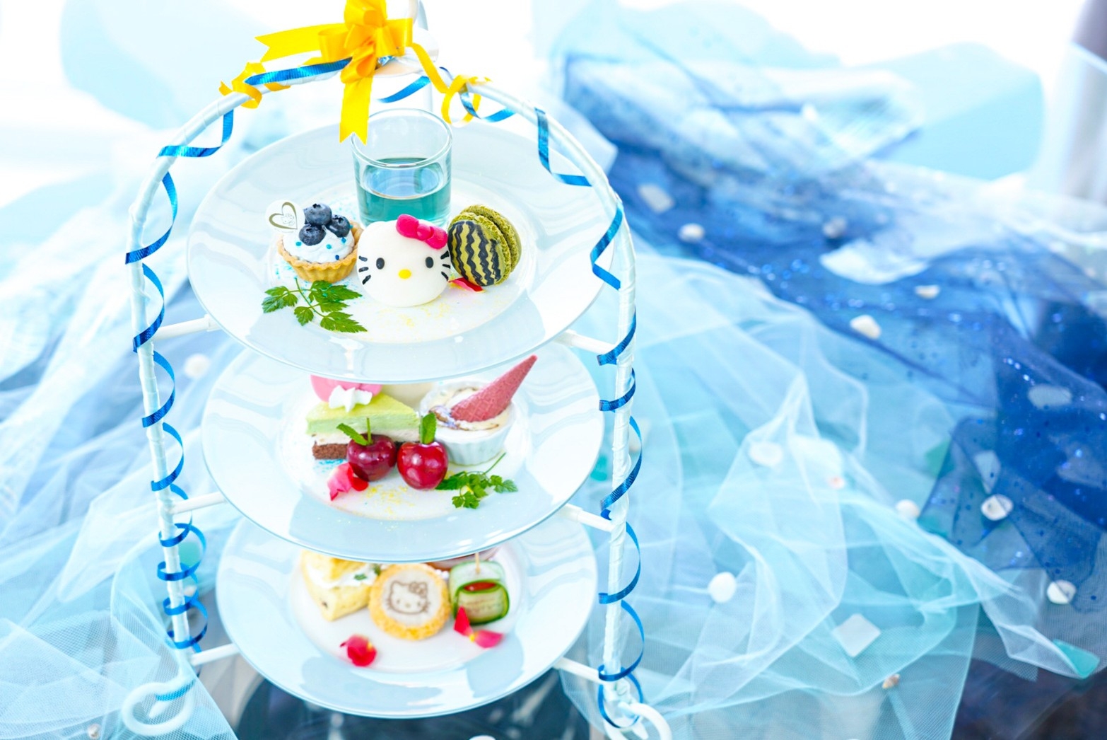 ▲夏限定オリジナルのハイティ