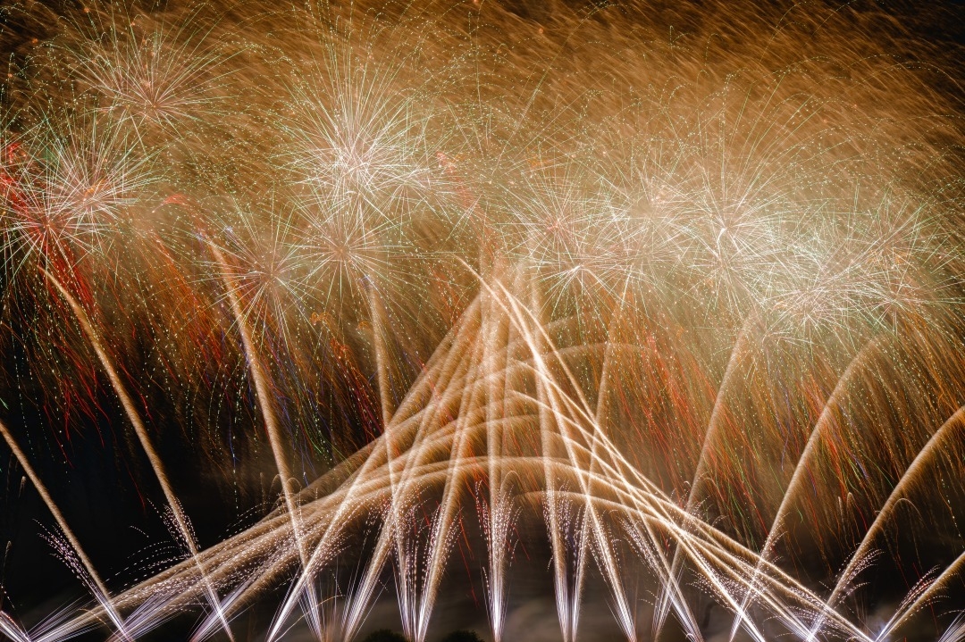 花火大会の様子