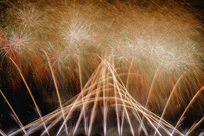 花火大会の様子