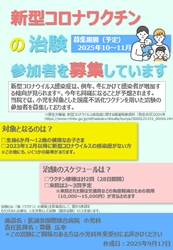 医誠会国際総合病院 臨床研究センターが治験参加者募集