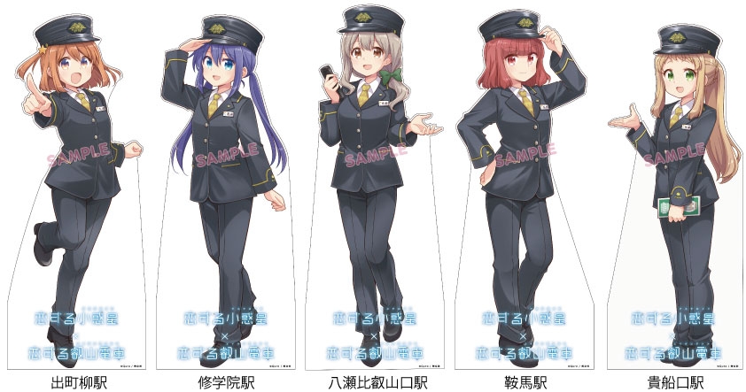 キャラクタースタンディPOPのイメージ