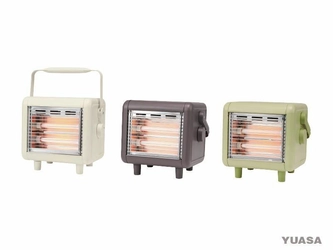 足元のちょこっと暖房！ほっこりとやわらかな3色展開の 「しかくい電気ストーブ」を9月下旬に発売