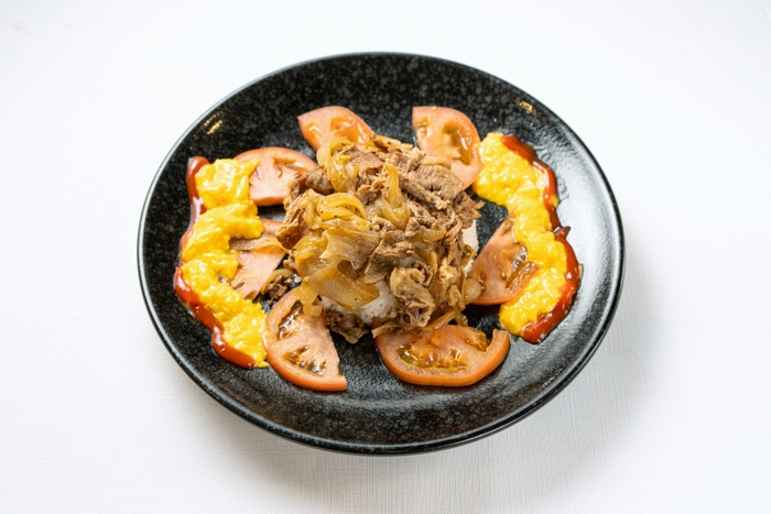 ▲美味い!牛鍋丼炎柱特製盛り/2,980円(税込)