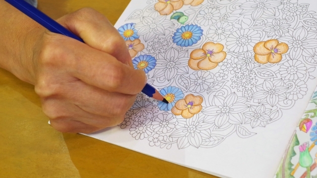 意外にハマる?おとなの塗り絵