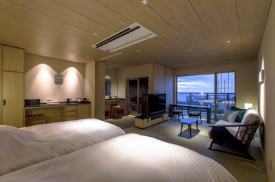 【コンセプトフロア客室】海景を眺める静やかな和室［一例］