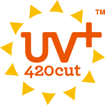 UV+420cut(TM)ロゴマーク