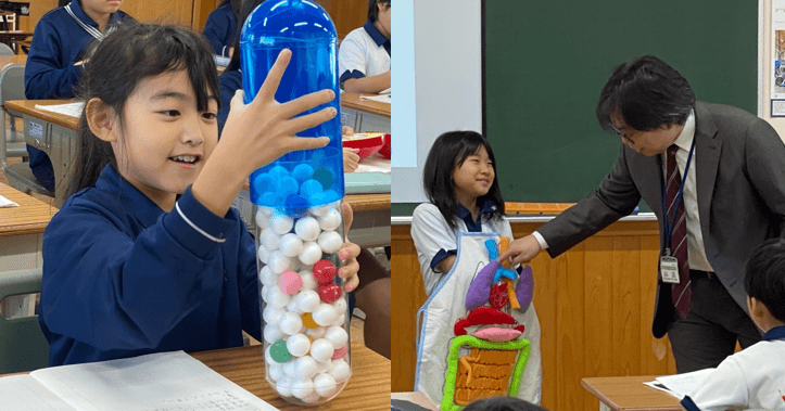 近畿大学附属小学校3年生を対象に「お薬教室」を開催　実際に見て触れて考えて、大学教員が薬の疑問を解決