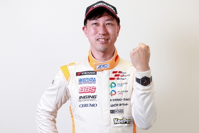 Car No.38　石浦宏明選手
