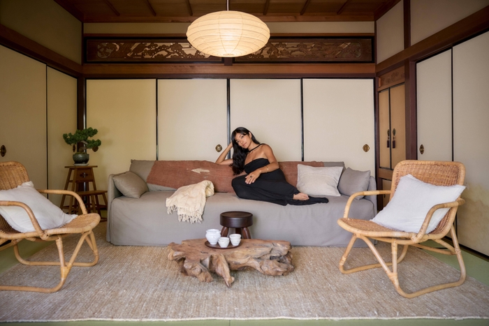 ローラさんスタイリング監修のリビング