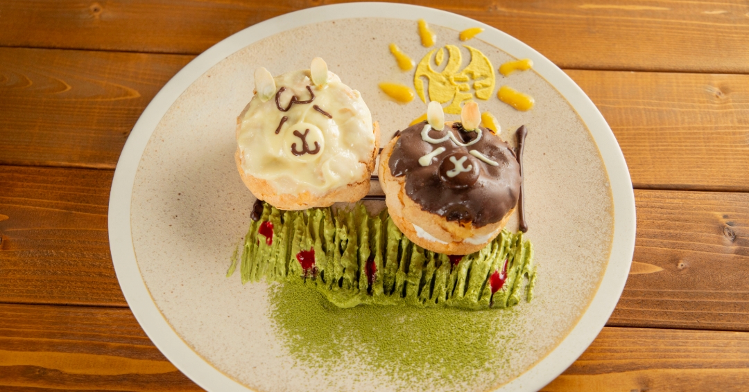 「のじまスコーラ」大人気のアルパカ君がひんやりスイーツに変身!? カフェ・スコーラ『アニマルシューアイス』 本日より提供開始