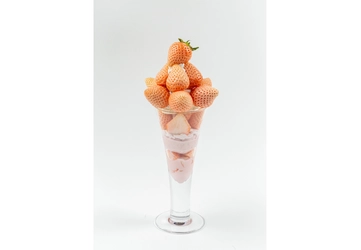 高級白いちご「淡雪」を13粒も贅沢にトッピング！ 今年もフルーツピークスが春限定のパフェを3月16日より販売