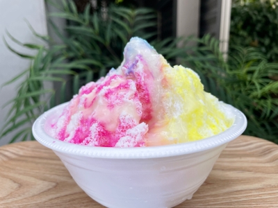 子ども用牛乳かき氷　300円