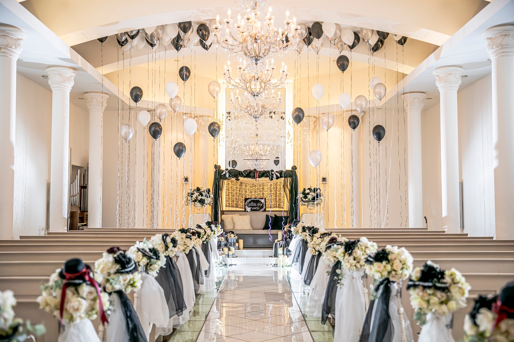 【名古屋で!】アートなモノクロスイーツ!『モノクロ・ゴシックパーティー 』開催