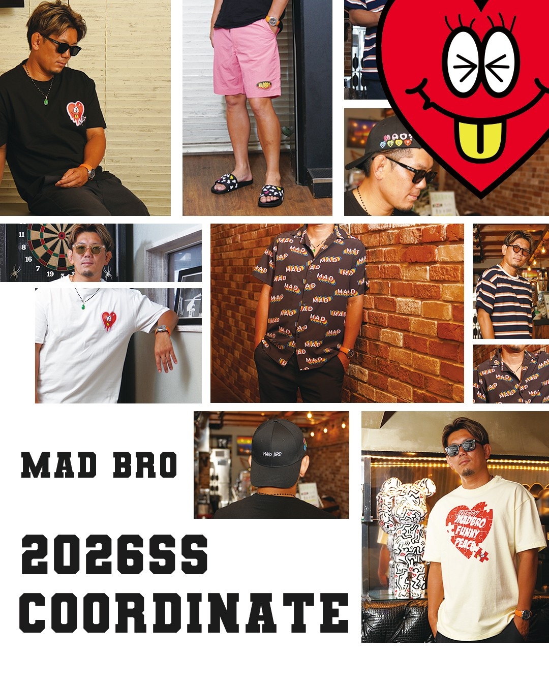 格闘家 皇治選手プロデュースブランド「MADBRO」で2026SSリニューアル発売 第2弾