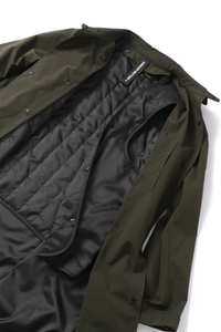 ライナーを取り外せば薄手のコートに！