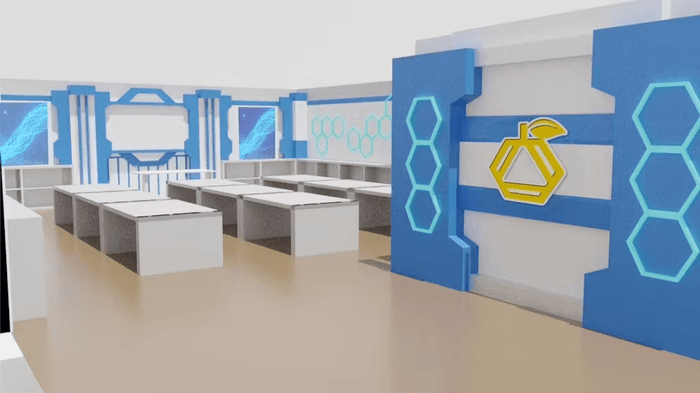 STEP2(1,000万円)：子どもたちの実験教室完成