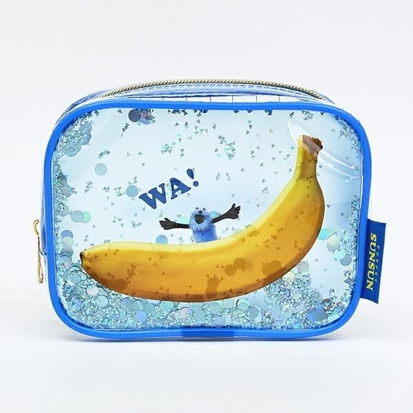 キラキラ気分上がる！パペットスンスンのシャカシャカポーチ。