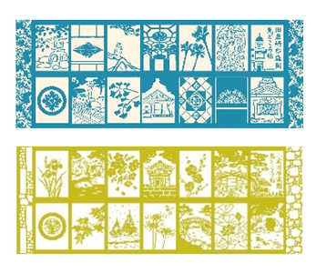 みどころ帖てぬぐい （イメージ）