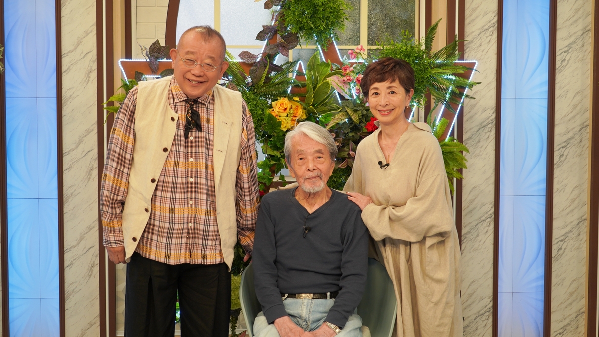 イラストレーター・宇野亞喜良が鶴瓶＆阿川モチーフの即興イラストを