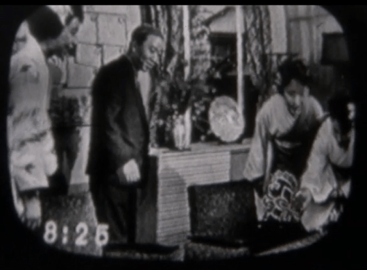 「テレビ幼稚園」出演時の太田じろう先生(プライベートフィルムより)