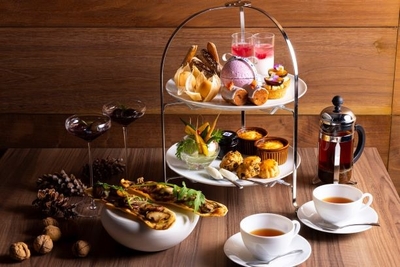 秋のアフタヌーンティー（季節により内容は異なります）