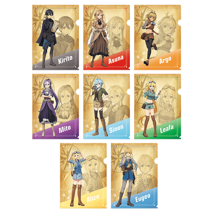 クリアファイル(Questシリーズ等身)