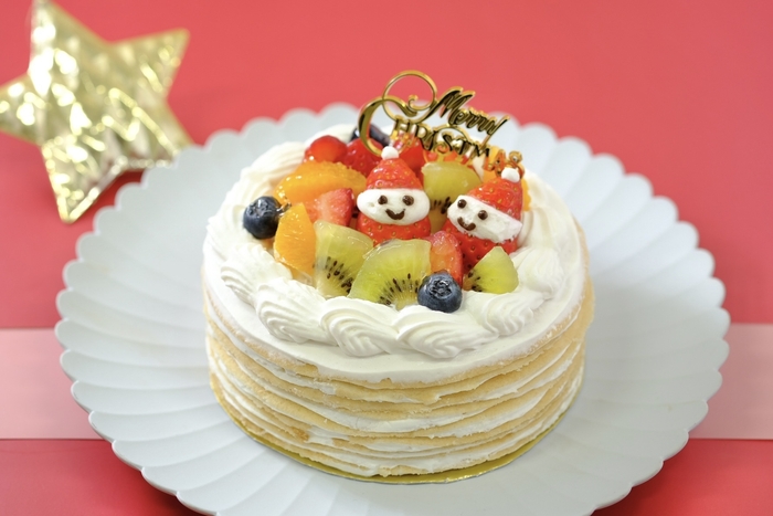 サンタさんのミルクレープ