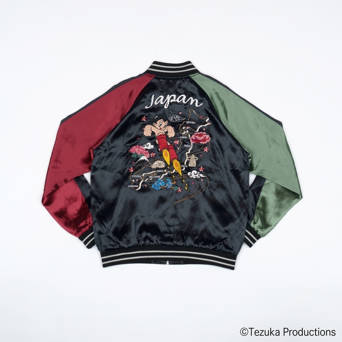 ▲スカジャン アトム PASONA×ATOM & B・J