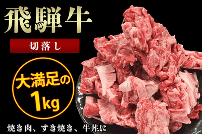 〇飛騨牛 切落し １ｋｇ（500ｇ×２）