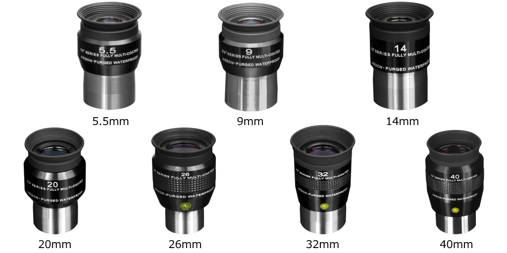 防水でくもりにくい接眼レンズ。エクスプローラー・サイエンティフィック社製62度シリーズを3月19日(金)に発売