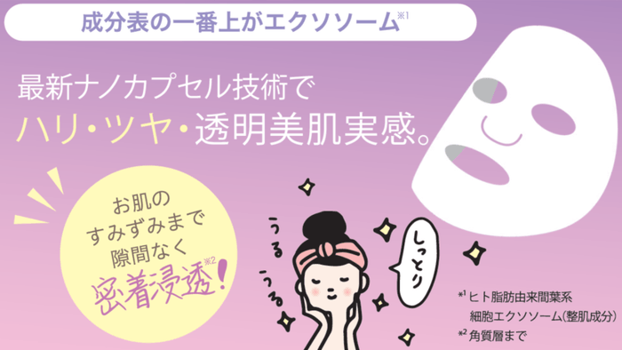 成分表の一番上がエクソソーム