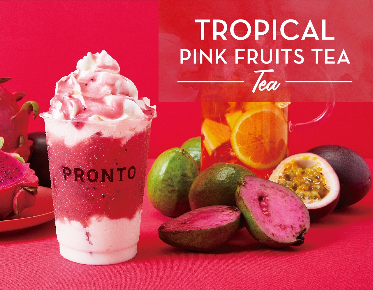 【新商品】プロント、8月2日（月）にシーズンドリンク新作２種を発売