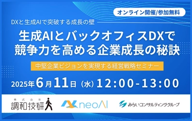 生成AIとバックオフィスDXで競争力を高める企業成長の秘訣
