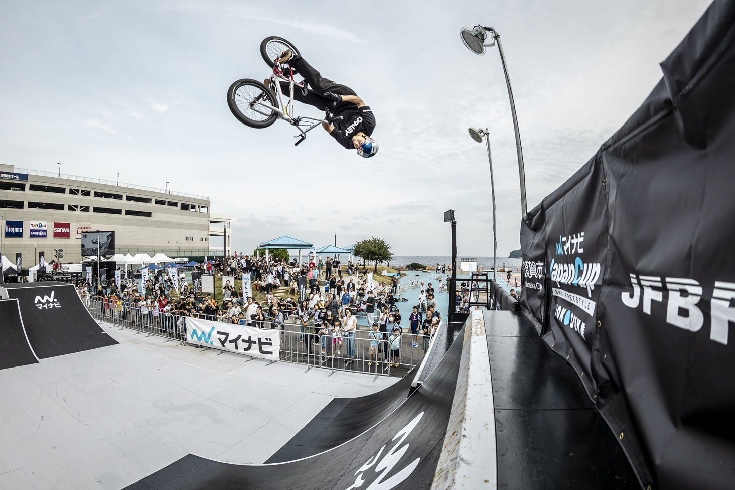 BMXフリースタイルパーク試合風景 1