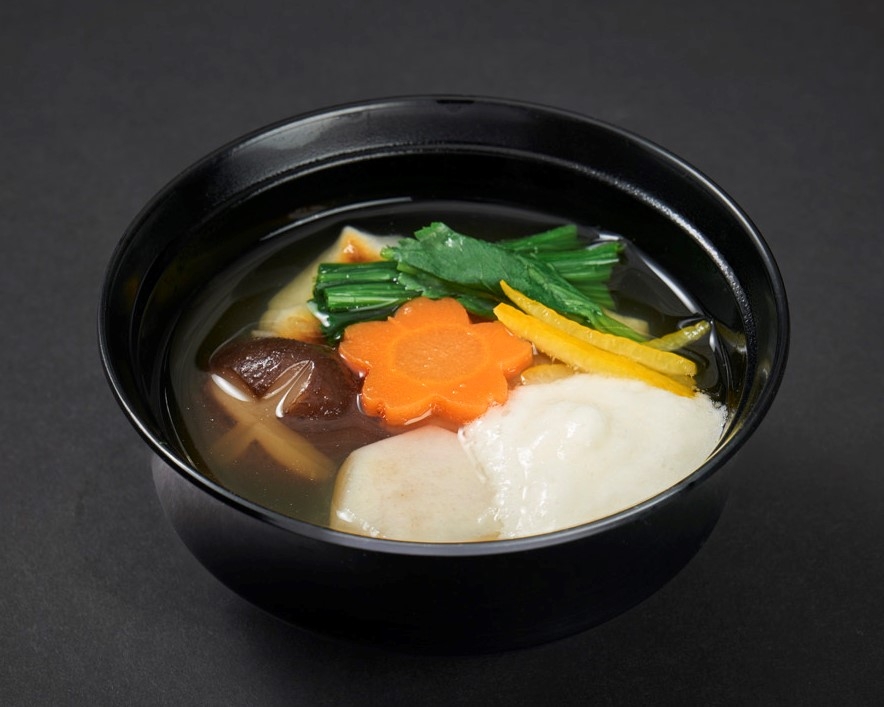 柚子香る自然薯と三つ葉のお雑煮 推薦:中遠調理師専門学校(静岡県)