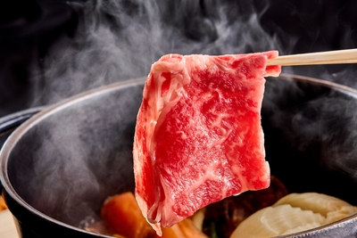 ▲淡路ビーフのすき焼き〈イメージ図〉