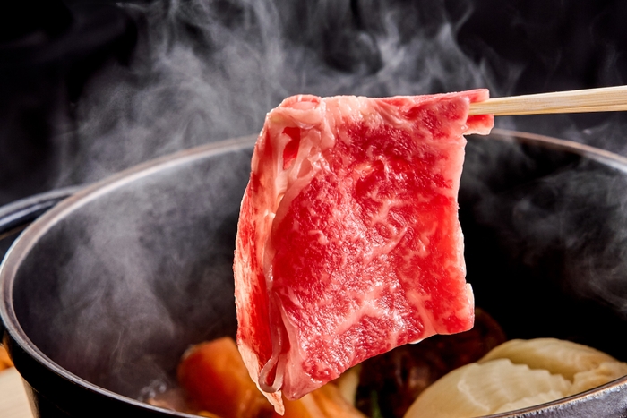▲淡路ビーフのすき焼き〈イメージ図〉