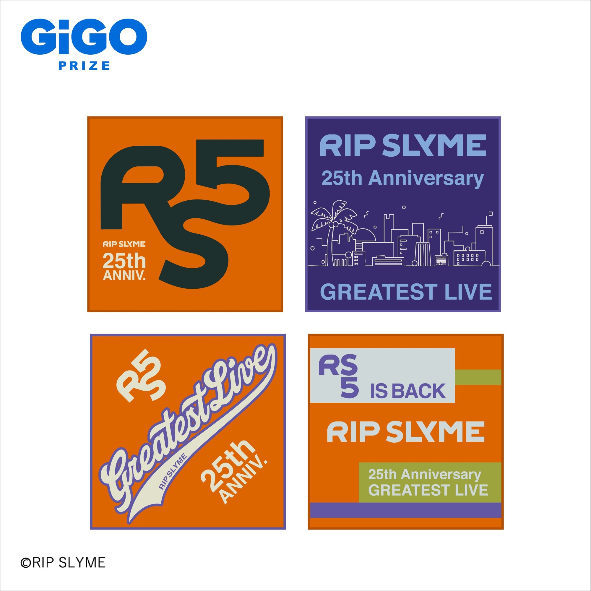 日本を代表するHIP HOPグループ「RIP SLYME」とGiGOがコラボレーション