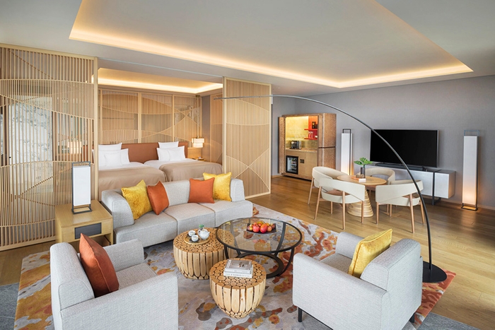 客室:パノラマ1ベッドルームスイート