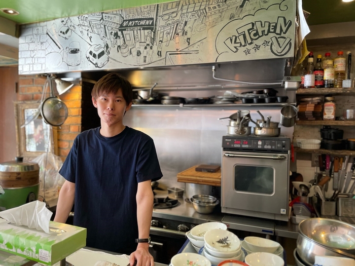 店主の日比野さん