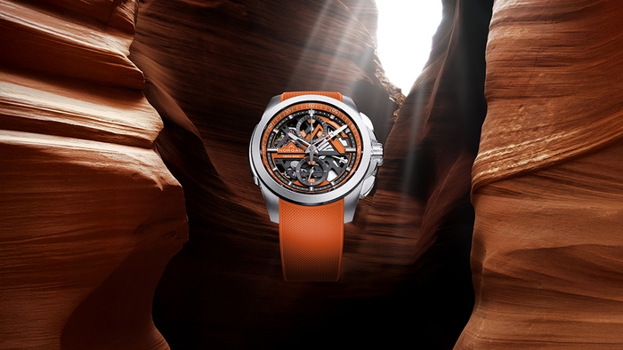 Independence Skeleton Chrono Orange-1