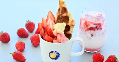 淡路島西海岸「ミエレ・ザ・ダイナー」いちごフェア期間延長！淡路島いちごを“2倍に増量”して5月6日まで提供！