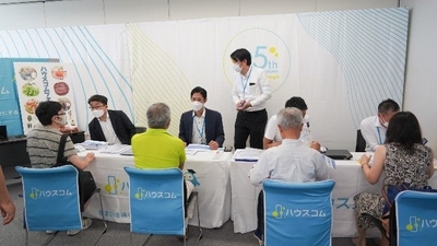 (新宿会場ブースの様子)